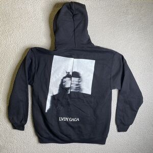 Lady Gaga Mayhem Hoodie Adult Medium Black Sweatshirt Studio Album Graphic